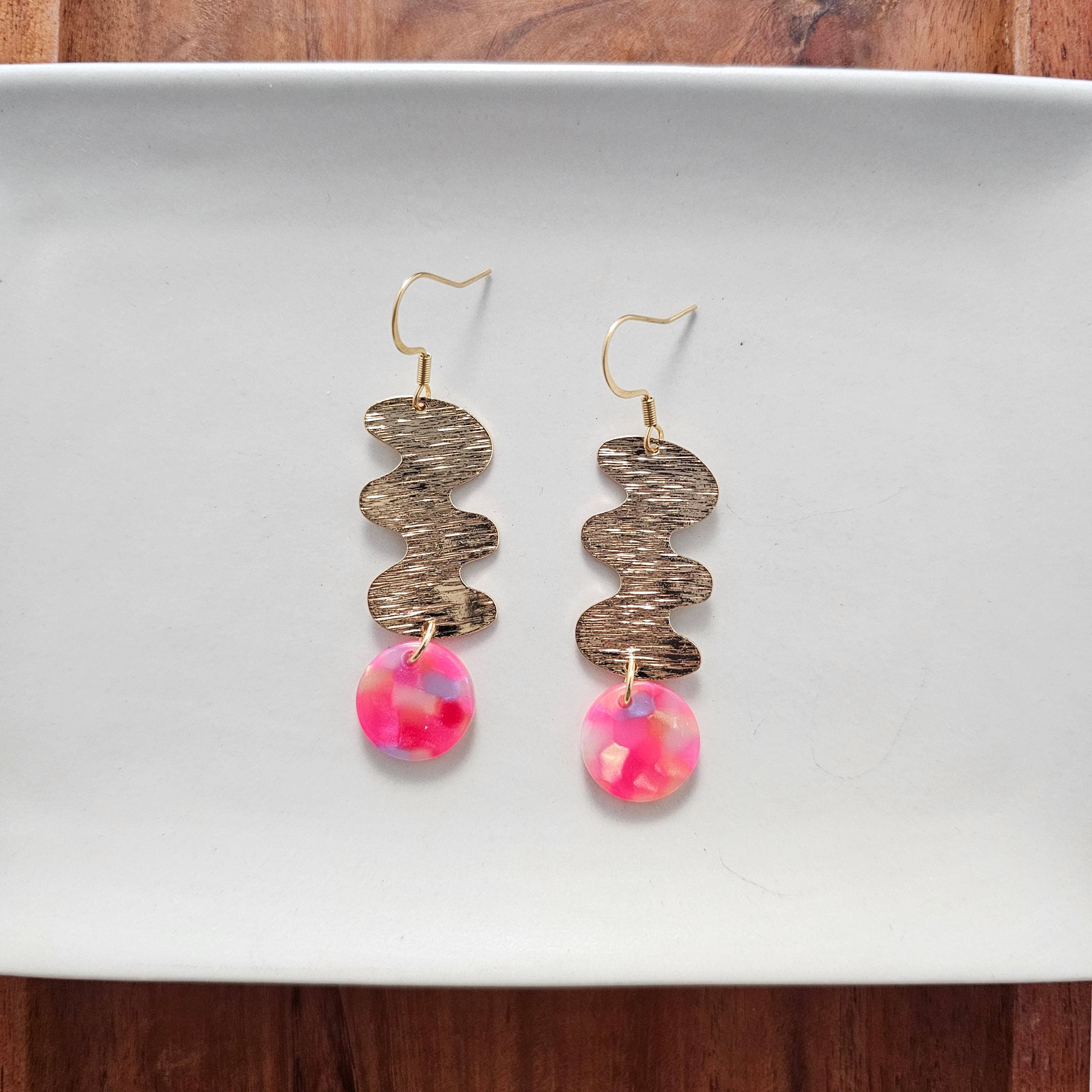 Tropical Pink Earrings Tropical Pink Earrings